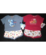 BOYS 3-6 MONTHS Blues Clues Beach Party &amp; Disney Pixar Cars Red DIAPER SETS - £12.50 GBP