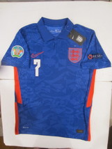 Jack Grealish England 20/21 Euro Match Blue Away Polo Soccer Jersey 2020... - $110.00
