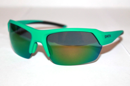 Smith Optics TEMPO Sunglasses Matte Green / Green Mirror CHROMAPOP Lens - $59.39