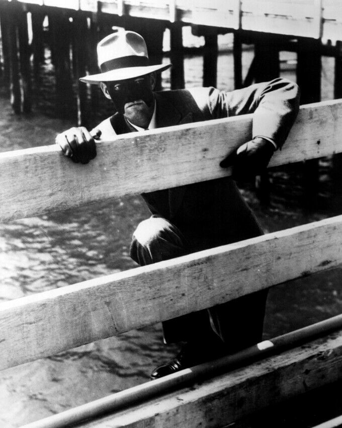 The Masked Marvel William Forrest masked at the pier 24X36 Poster - $29.00