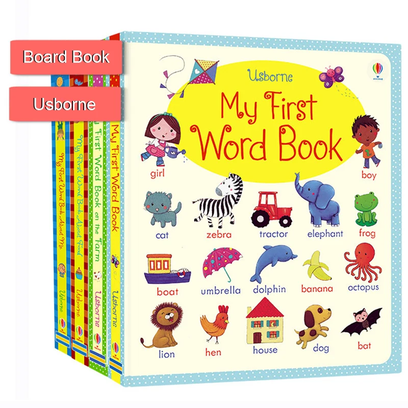 My First Word Book Children English Board Book Scholastic Early Education - £22.85 GBP