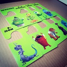 Baby clothes closet dividers. Monsters Inc. Newborn - 4T. CHD000008 - £7.80 GBP