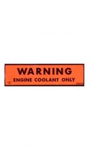 1973-1977 Corvette Decal Cooling System Warning - £17.01 GBP