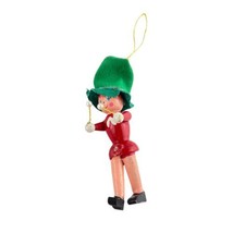 German Christmas Ornament Drummer Elf Handmade Hand Painted - £10.40 GBP