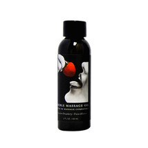 Earthly Body Edible Massage Oil Strawberry 2oz - £13.54 GBP