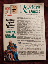 Readers Digest November 1989 Unabomber Alan Doelp Andrew Hilburn Fred Barnes - £6.45 GBP