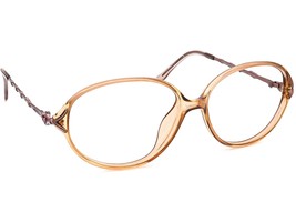Christian Dior Eyeglasses CD3034 32N Honey/Purple Round Frame Austria 56-16 125 - £71.76 GBP