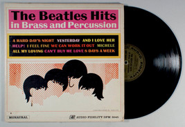 Beatles Hits in Brass and Percussion (1966) Vinyl LP • Tony Esposito, Yesterday - £10.76 GBP