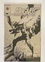 Magnus Robot Fighter 25 Embossed Silver Valiant Comic Book 1993 VF+ - £3.15 GBP