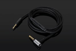 Nylon Audio Cable with mic For Sennheiser MOMENTUM HD1 M2 OEi AEi Headphones - £13.65 GBP