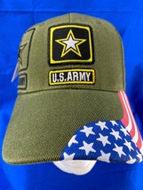 U. S. Army Ball Cap / Hat - Green - One Size Fits All - $6.97