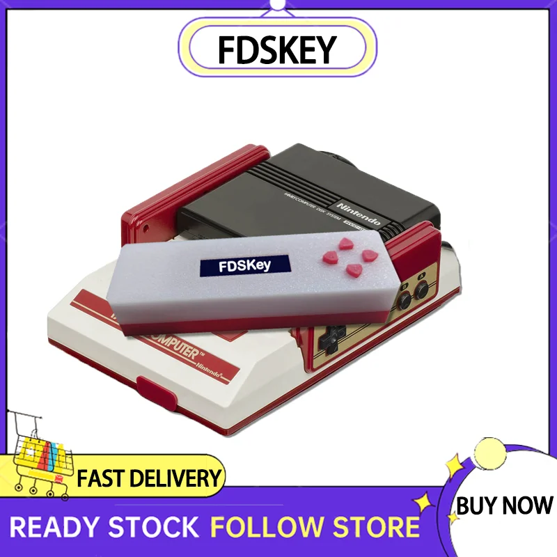 FDSKey Drive Emulator For Family Computer enjoy Famicom Disk System games FC - £16.74 GBP+