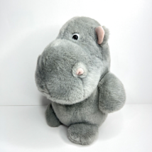 People Pals Hippo Plush Chunky Adorable Gray Hippopotamus Stuffed Animal Toy 12&quot; - £15.54 GBP