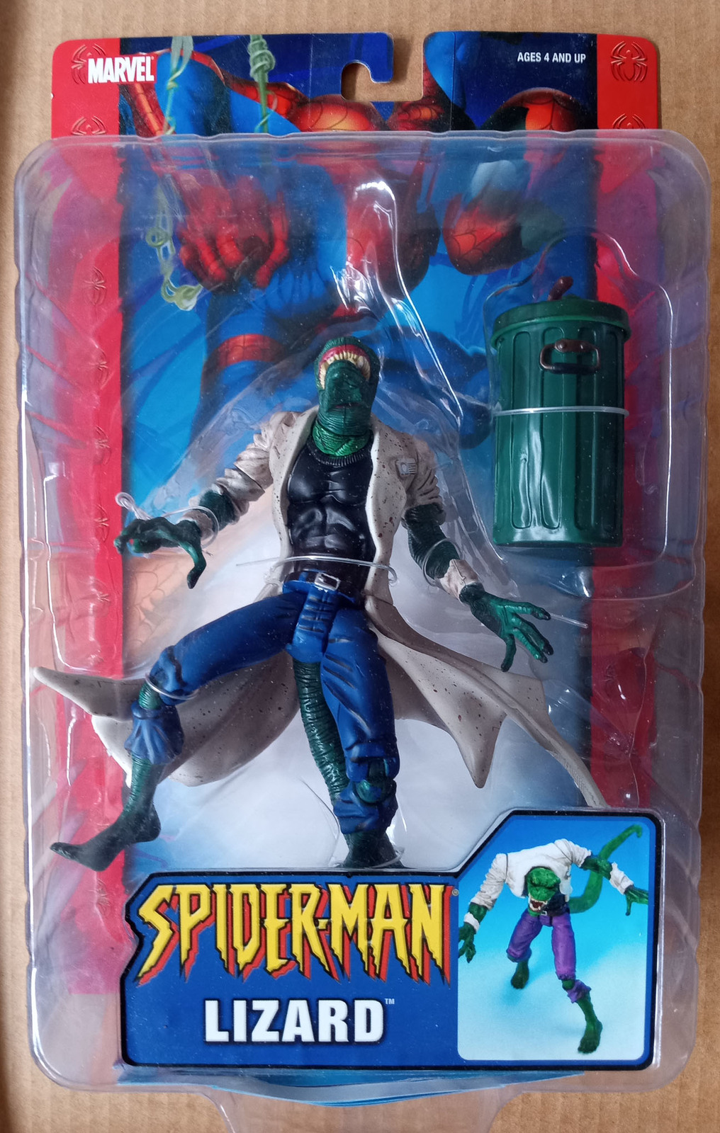 Brand NEW 2004 Marvel Spiderman LIZARD action figure - $59.99