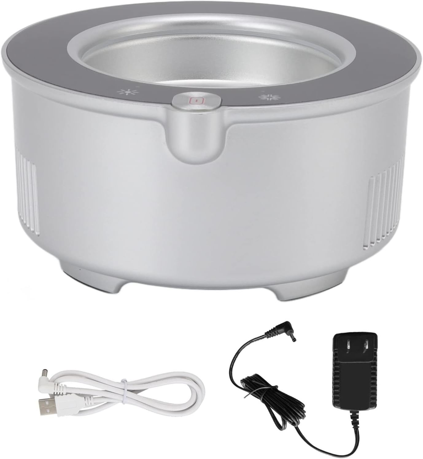 Topincn 2 In 1 Electric Cup Warmer Cooler Desktop Beverage Cooler Smart ... - $78.99