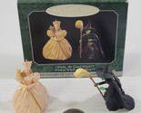 P) Hallmark Keepsake Wizard of Oz Glinda Wicked Witch 2 Mini Christmas O... - $14.84