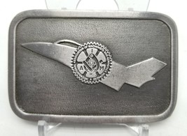 VTG International Association of Mechanics &amp; Aerospace Belt Buckle HitLi... - £27.47 GBP