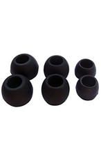 New Replacement Silicone Ear Tips, Universal Set, compatible with Sony EX52 - £4.70 GBP