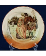 Royal Doulton Sir Roger de Coverley 6.5&quot; Bread Plate D3418 I-10 Courtshi... - €10,38 EUR