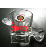 Stoney&#39;s Beer Shot Glass Jones Brewing Pennsylvania Guitar Accents Clear... - £7.98 GBP