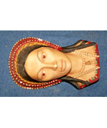 Vintage Bossons Chalkware Head Anne Boleyn Bust-Congleton England - Some... - $54.88 CAD