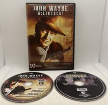  John Wayne McLintock! Includes 10 Bonus Movies (2-DVD Set, 2018, B &amp;W) - £7.10 GBP