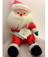 VTG MUSICAL ANIMATED SANTA DOLL VERY RARE "SANTA CLAUSE IS" BY RUSS VG PREOWNED - £36.33 GBP