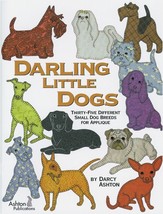 Darling Little Dogs Applique Quilt Pattern Book - $25.00