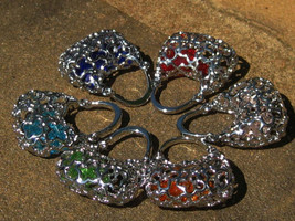 Moonstar7spirits spell cast crystal handbag charm for wealth money abili... - $18.00
