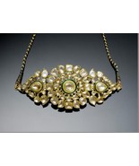 VeroniQ Trends-Mughal Style Choker Necklace-Gold Plated in handmade Kundan - £154.08 GBP