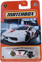 Matchbox Lamborghini Gallardo Police - White 69/100 - $7.99