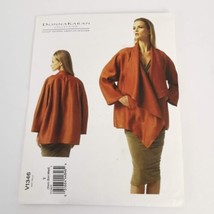 Vogue V1346 Donna Karan Jacket Size XS S M Loose Fitting Sewing Pattern Uncut - £15.77 GBP