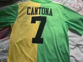 Soccer Jersey Blockcore MU 1992/93 Away Short Sleeve Shirt Name Set CANT... - $39.99