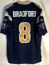 Reebok NFL Jersey St. Louis Rams Sam Bradford Navy sz M - $25.24