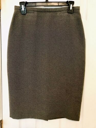 Liz Claiborne Collection Petite Size 8P Herringbone Pockets Lined Pencil... - $16.95