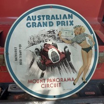 Vintage 1938 Australian Grand Prix Mount Panorama Circuit Porcelain Sign - £99.60 GBP