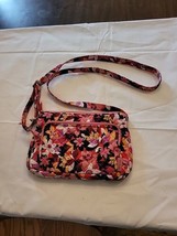 Vera Bradley Little Hipster Crossbody - Rosa Floral Print Bag Purse  - £16.70 GBP