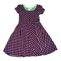 LuLaRoe Dot Dot Smile collab blue/red circles dress 2T - £11.26 GBP