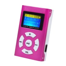 Screen Card MP3 Aluminum Case Book Music MP3 Player Walk man - $9.79