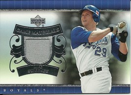2007 Upper Deck UD Game Materials Mike Sweeney UD-MS Royals - £2.74 GBP