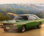 1969 Dodge Super Bee Green Antique Classic Car Fridge Magnet 3.5&#39;&#39;x2.75&#39;... - $3.62