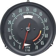 1969-1971 Corvette Tachometer Assembly With 6000 Rpm Red Line - £185.93 GBP
