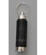 Remington 12 Gauge  Black Shotgun Shell Bullet Pill Bottle Pill Box  Key... - £21.62 GBP