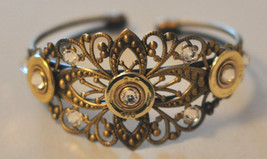 Remington Triple 410 Gauge   Shotgun Shell Bullet  Bracelet Filigree Cuf... - $36.99