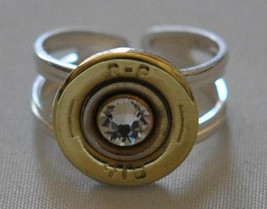 Remington Peters  410 Gauge  Shotgun Shell  Bullet  Ring  Sterling Silve... - £31.85 GBP