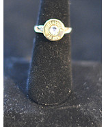 Winchester 38 Special Deluxe Bullet Ring Sterling Silver 925 Custom Made Swarovs - $48.99