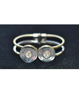 Remington 12 Gauge Shotgun Shell   (Nickel Finish ) Bullet Bracelet Swar... - £27.35 GBP