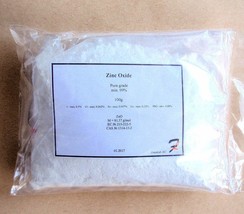 400g. Zinc oxide powder - 99.5% pure grade 1314-13-2 - $39.40