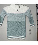 The Eagle&#39;s Eye Girls Green And White Sweater Dress Size 2t - $13.43 CAD