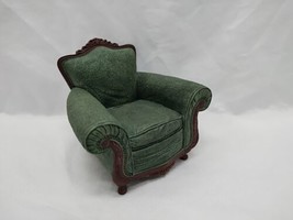Raine Dollhouse Miniature Viridian Chair Figurine - £28.02 GBP